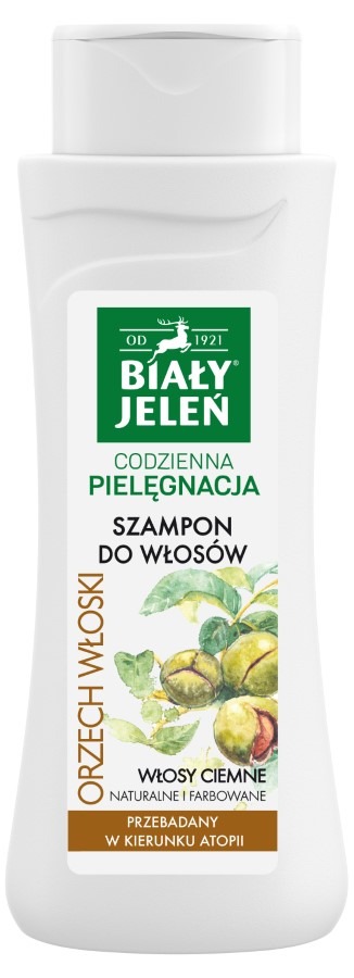 biały jeleń szampon hipoalergiczny z orzechem włoskim