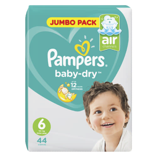 pampers jumbo pack 6