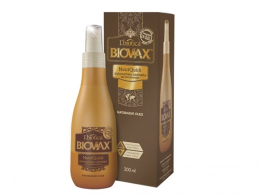 biovax nutriquick odżywka do włosów argan kokos