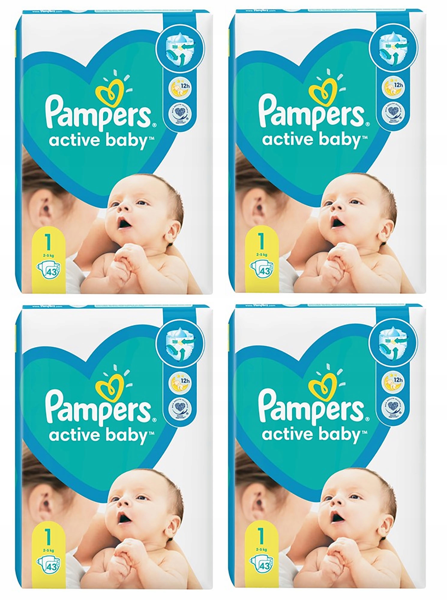 pampers dla noworodka cena 1 sztuki