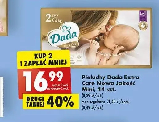 dada pieluchy kup 2 i zaplac mniej