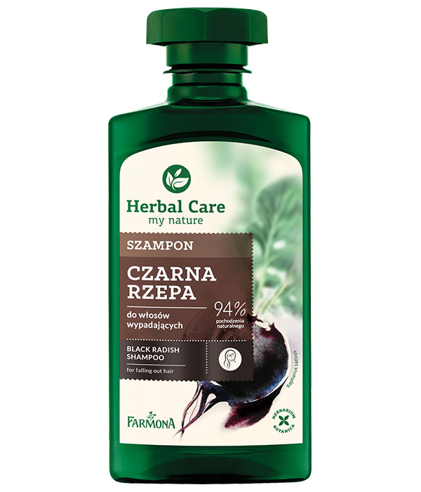 herbal care szampon czarna rzepa składniki