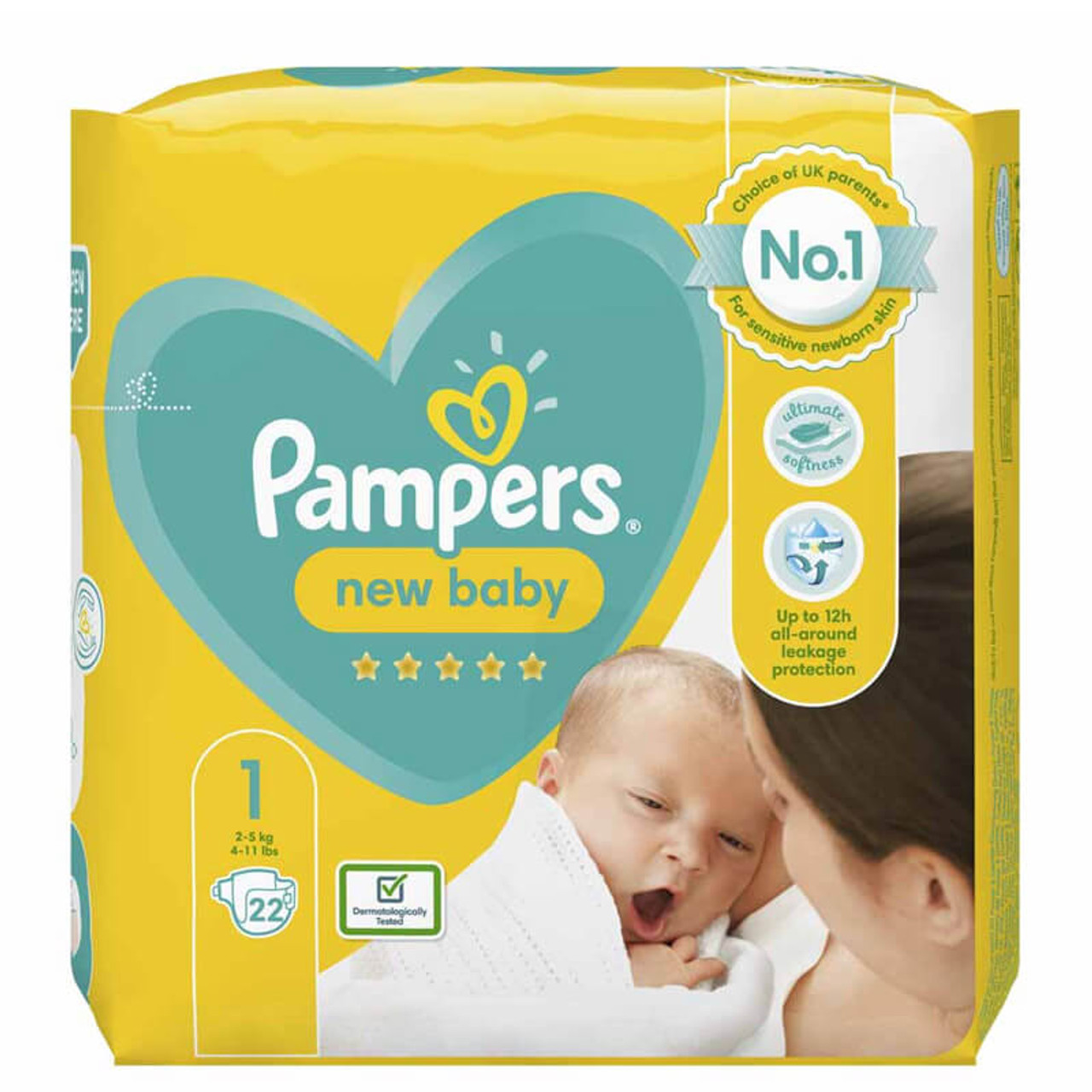 pampers 2 new baby dry jak wygladaja