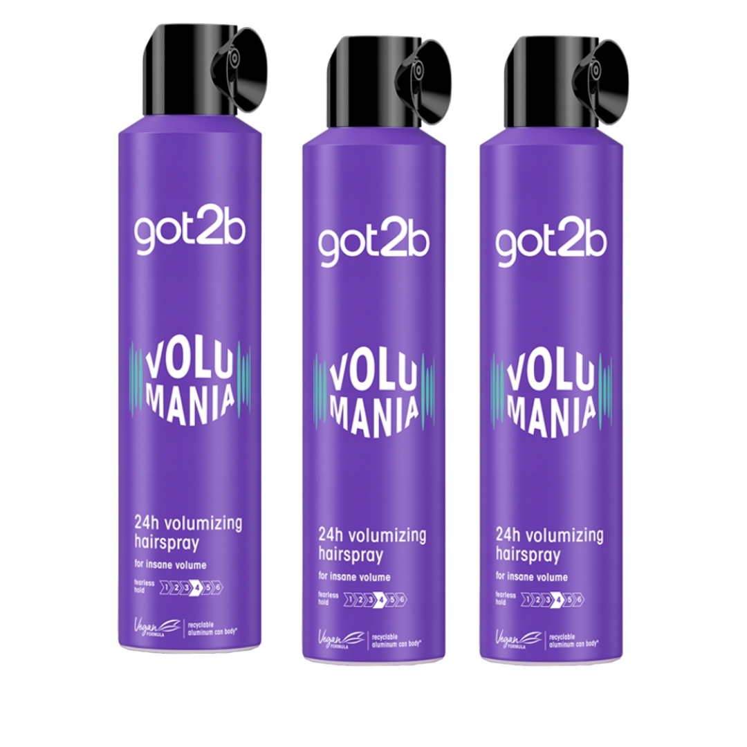 schwarzkopf got2b volumania lakier do włosów