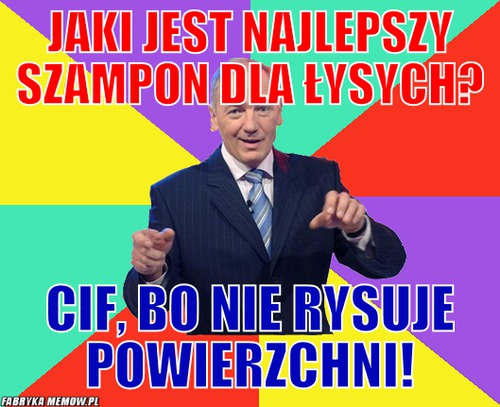 szampon dla łysych demotywatory