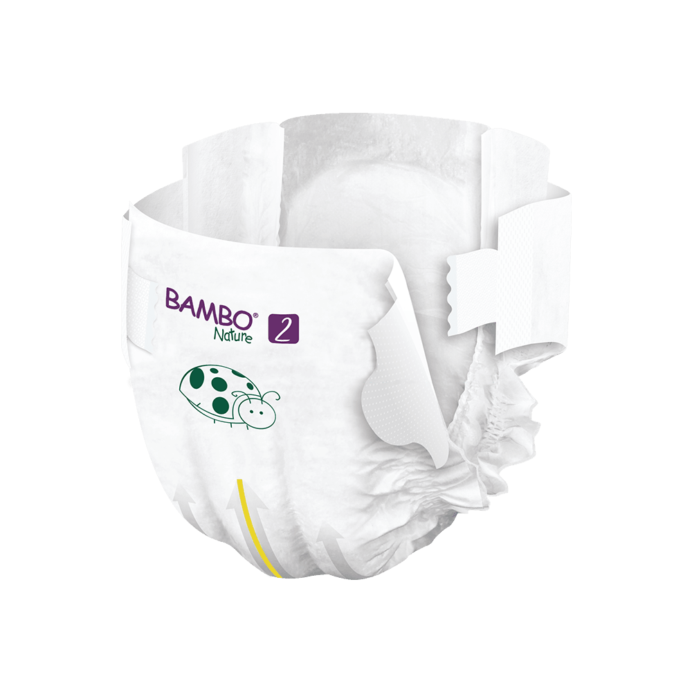 bambo nature pieluchy jednorazowe 2 mini 3-6 kg