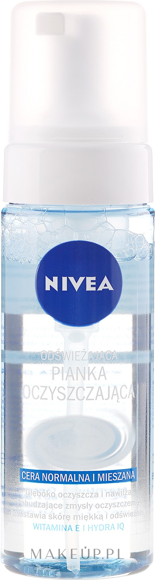 nivea odświeżająca pianka do twarzy