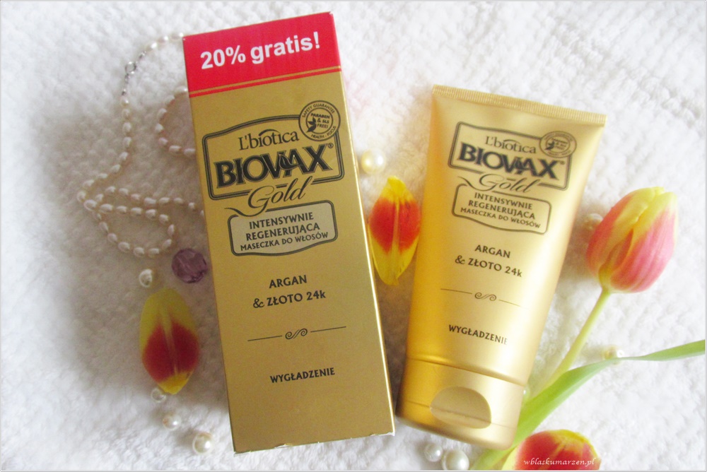 biovax gold argan & złoto 24k szampon opinie