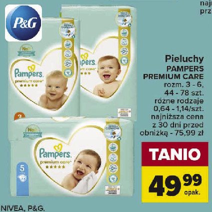 pampers premium care carrefour promocja