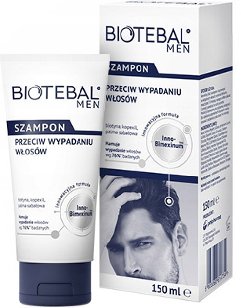 biotebal men szampon przeciw wypadaniu włosów 150ml