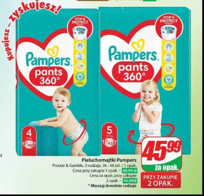 ile kosztują pieluchomajtki pampers