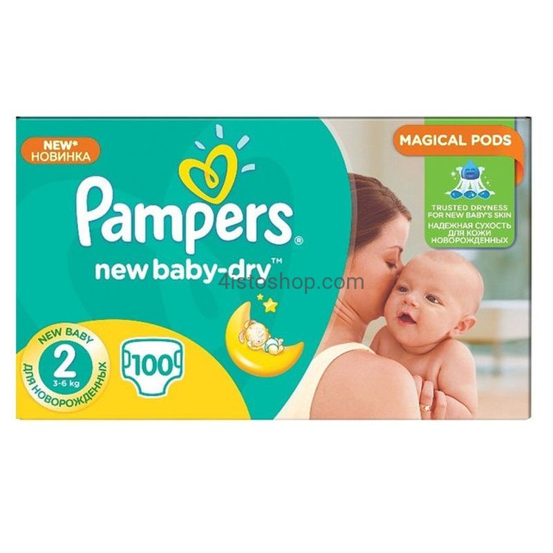 pampers new baby dry 100szt