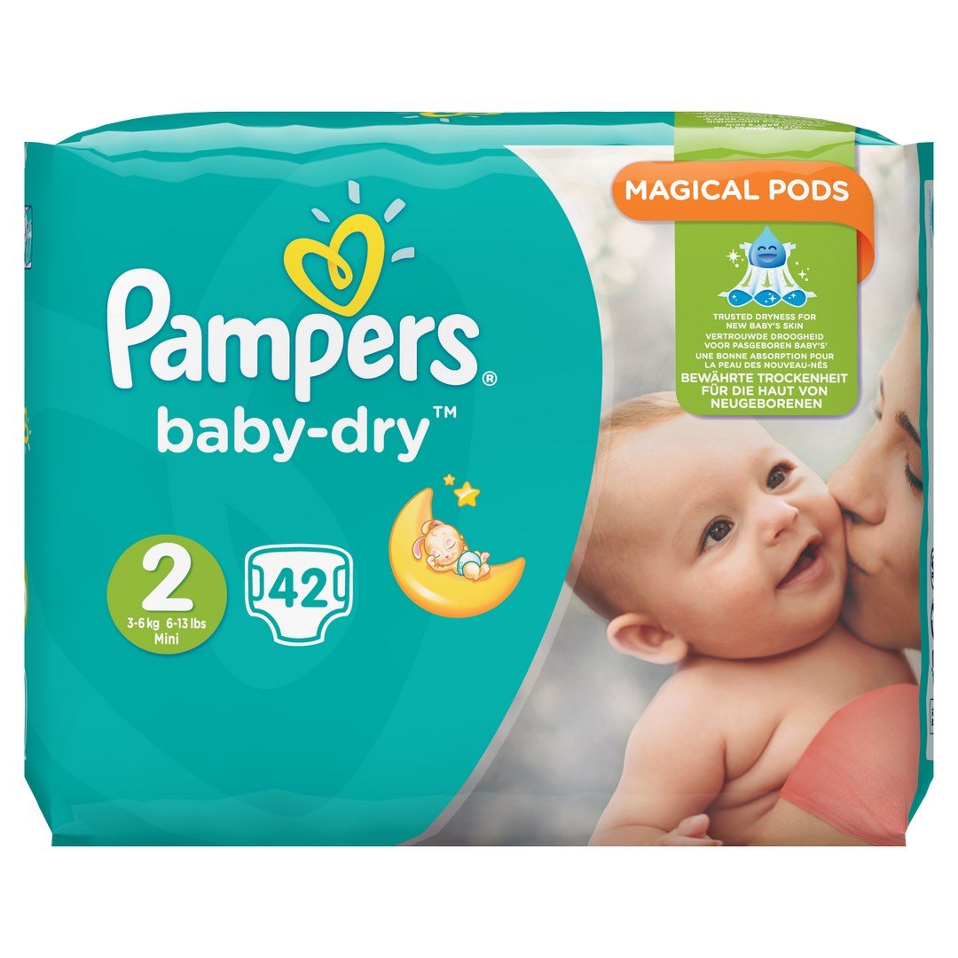 pampers new baby dry 2 3-6 kg