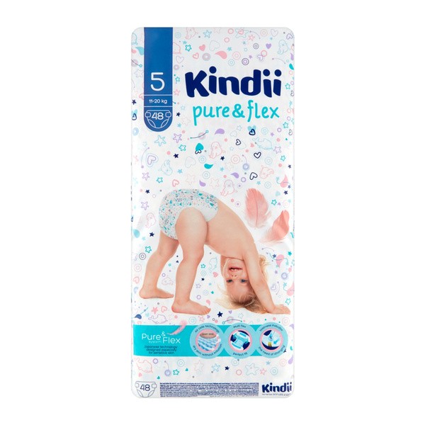 kindii pure flex pieluchy 5