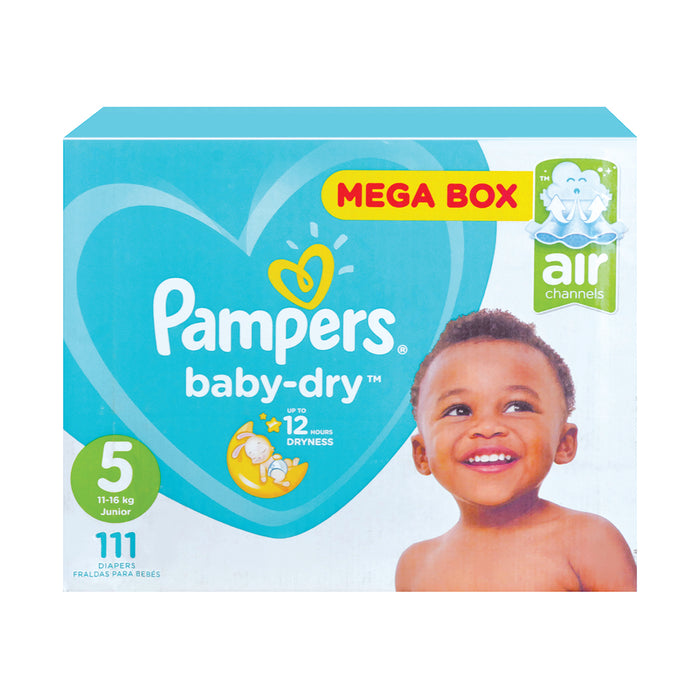 pampers mega box size 5