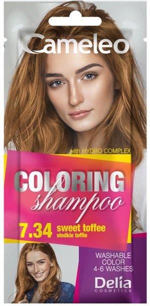 camaleo coloring szampon koloryzujący light brown