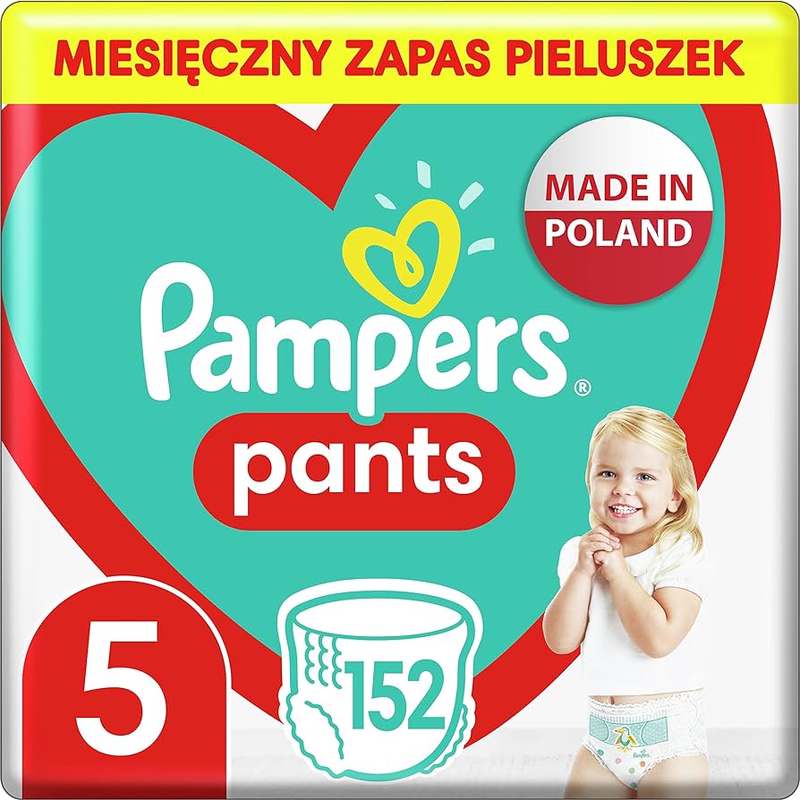 pampers pants pieluchomajtki rozmiar 5