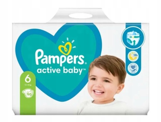 pampers giant pack 3 96 sztuk cena