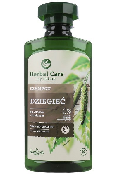 farmona herbal care szampon dziegieć 330ml