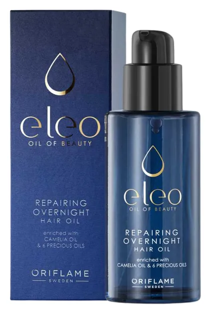 olejek do włosów na noc eleo night elixir