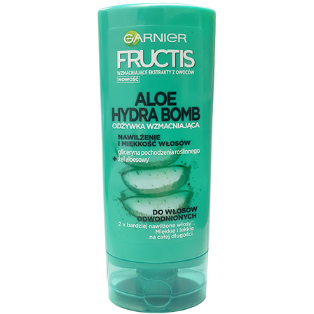 garnier fructisaloe hydra bomb odżywka wzmacniająca do włosów odwodnionych