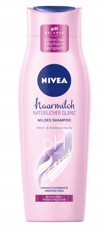 nivea szampon z proteinami mleka