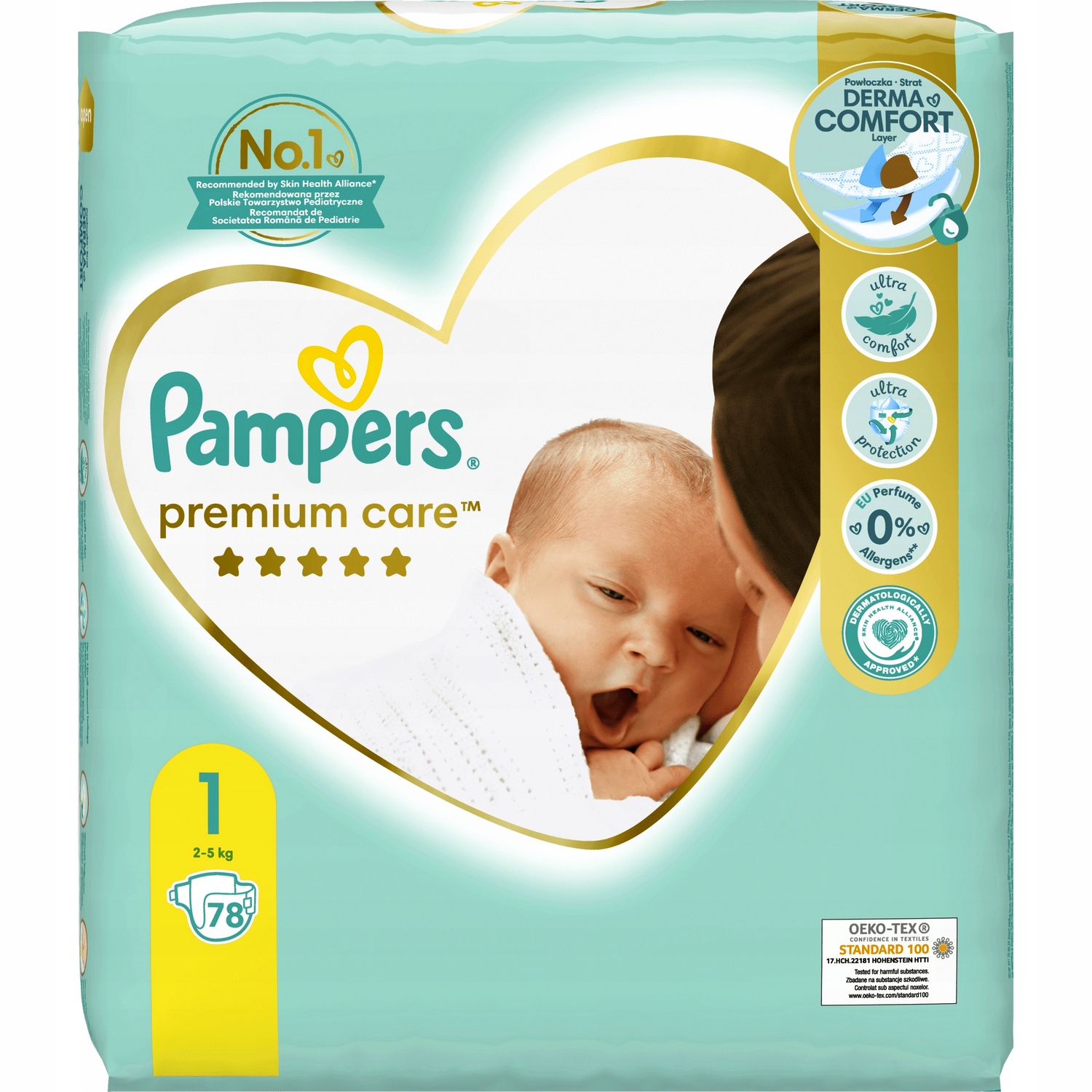 pieluszki newborn pampers allegro