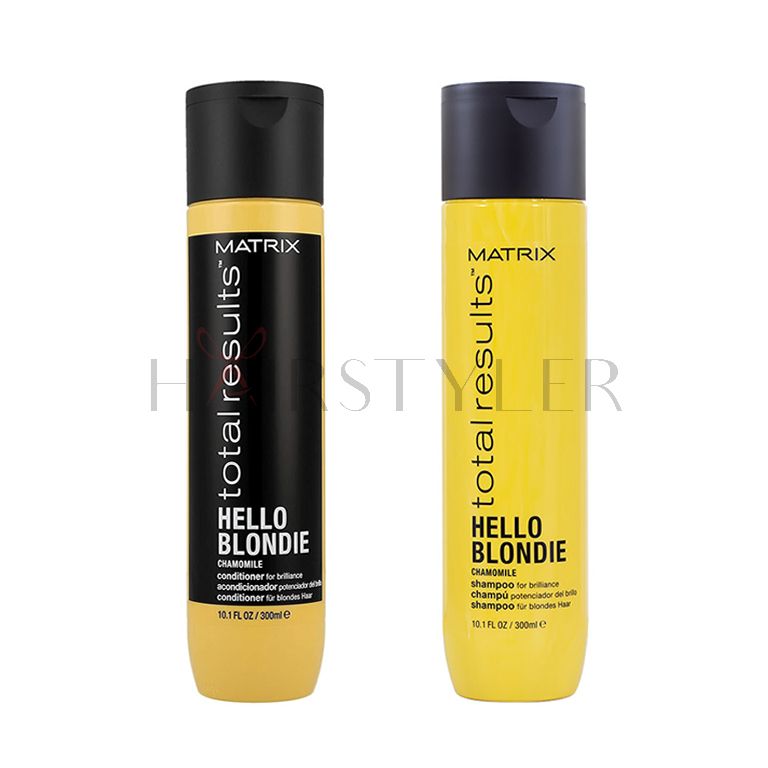 cenamatrix total results hello blondie odżywka do włosów blond 300ml