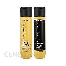 cenamatrix total results hello blondie odżywka do włosów blond 300ml