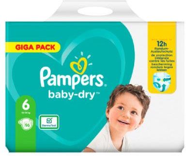 ceneo pampers 6 96