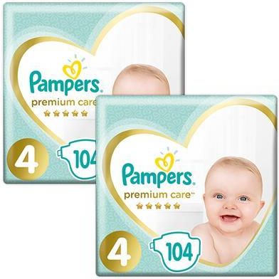 ceneo pieluchy pampers premium care 4 maxi 104szt