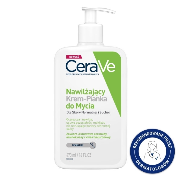 cerave zel do mycia twarzy 473