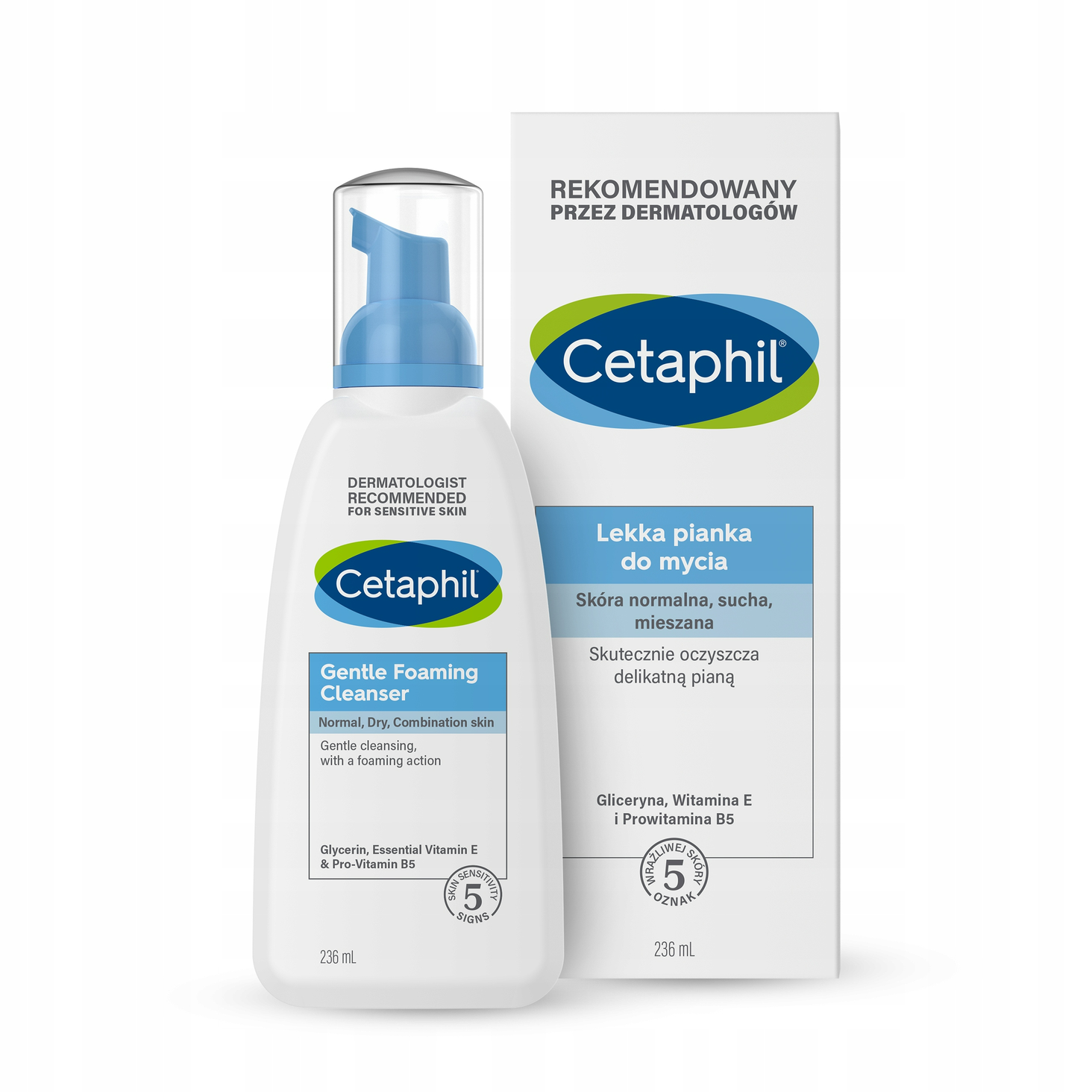 cetaphil pianka do mycia twarzy skład