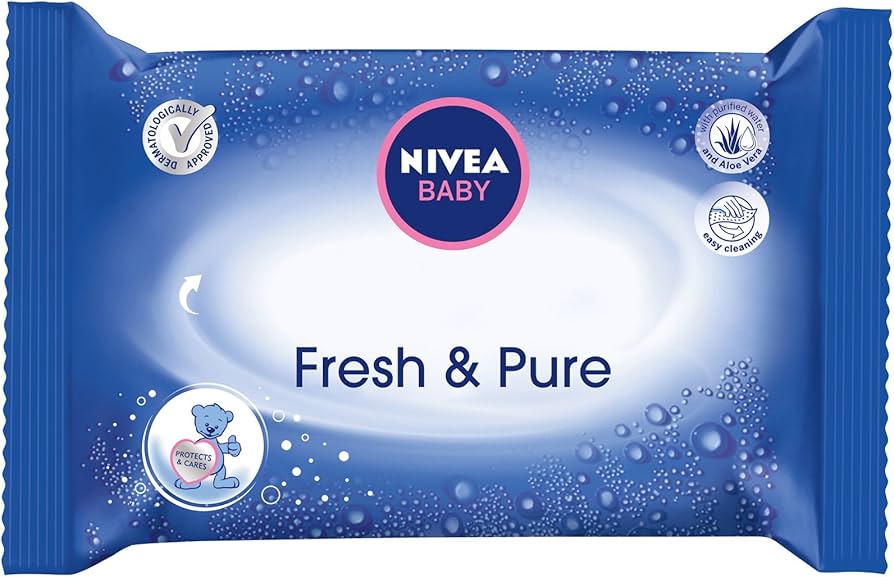 chusteczki nawilżane nivea baby pure sensitive