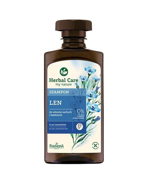 farmona herbal care len szampon do włosów suchych i łamliwych