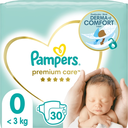 pieluchy pampers premium care 0 newborn