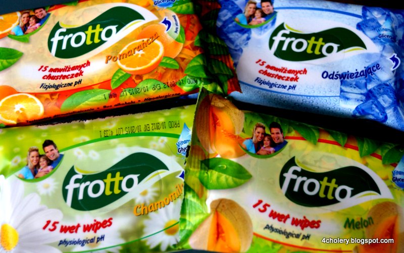 frotto nawilżane chusteczki melon