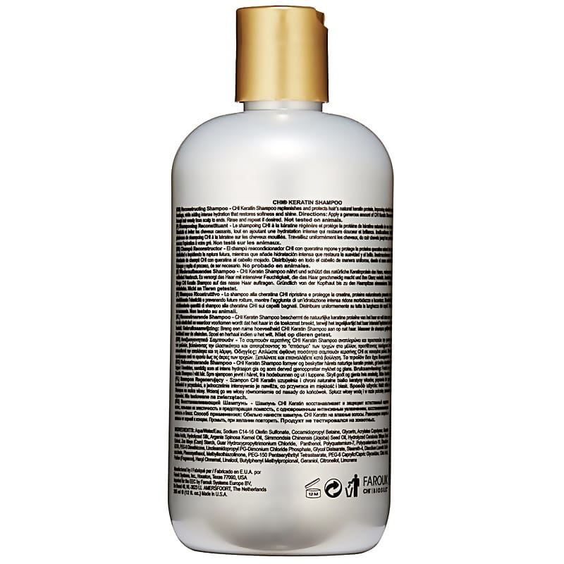 chi keratin gold zestaw szampon odżywka 2x355ml opinie