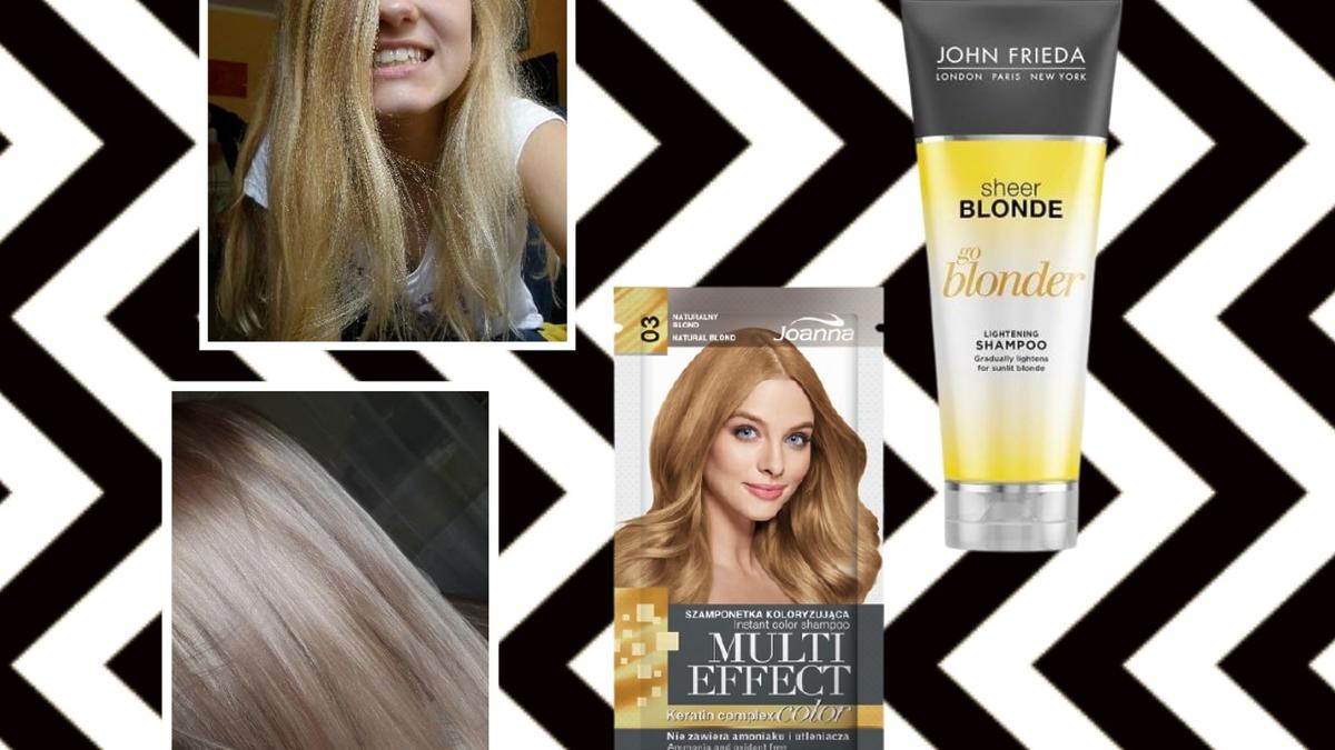 chlodny ciemny blond szampon koloryzujacy