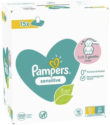 chusteczki dla niemowlat pampers sensitive opinie