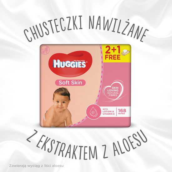 chusteczki huggies soft