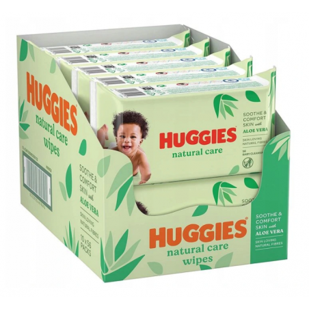 chusteczki mokre huggies natural