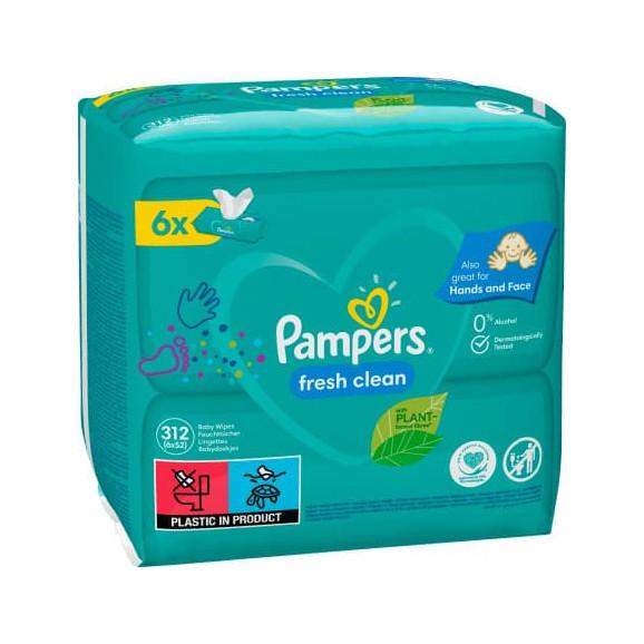 chusteczki nawilżajace pampers 6