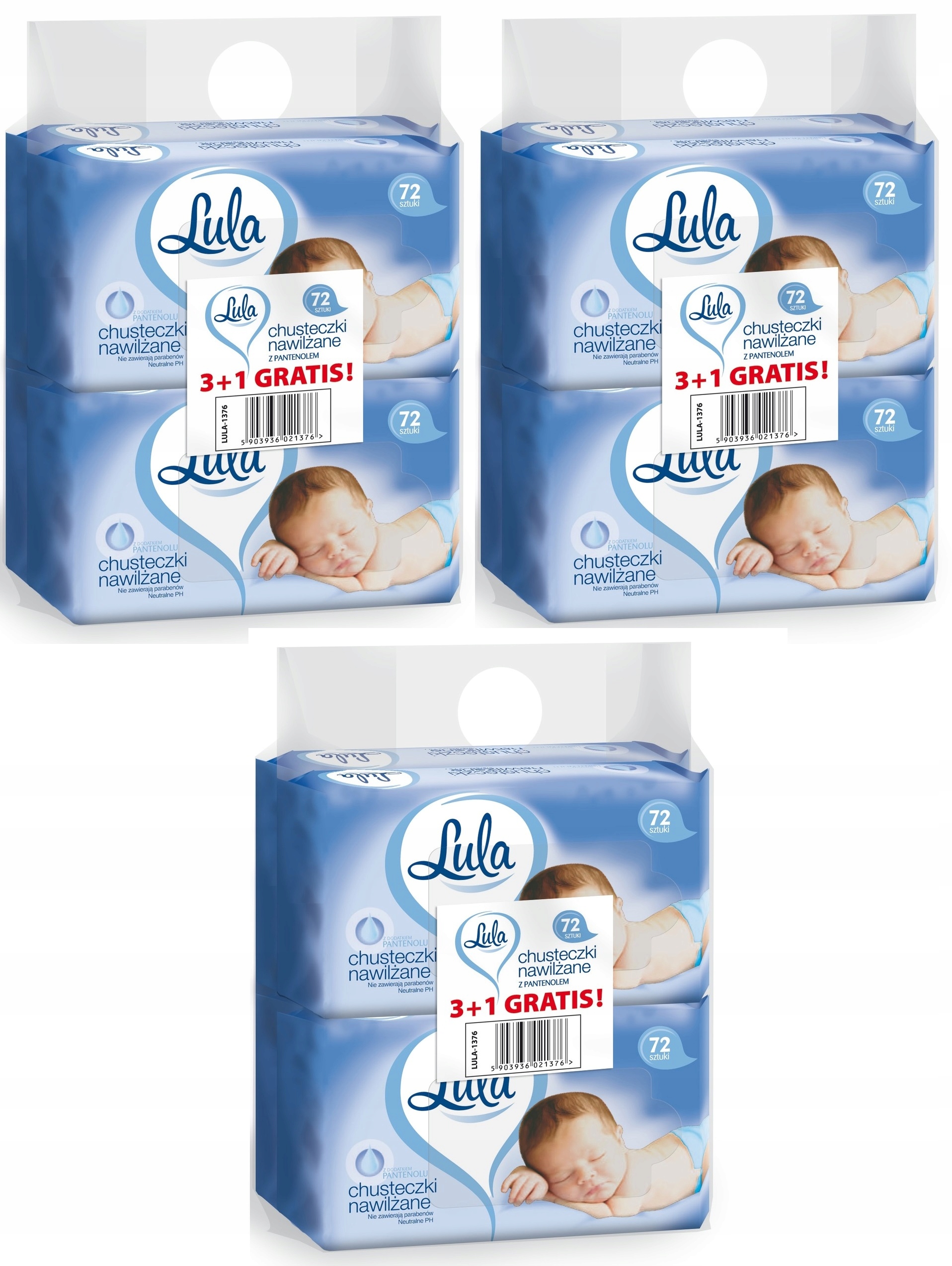 chusteczki nawilżajace pampers 6 szt selgros