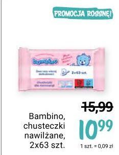 chusteczki nawilżane bambino rossmann