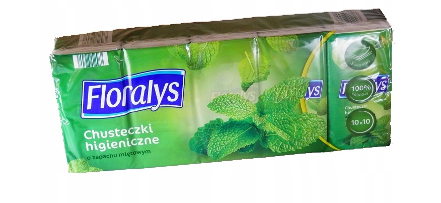 chusteczki nawilżane floralys