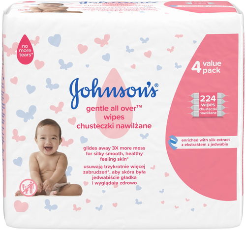 chusteczki nawilżane johnsons baby