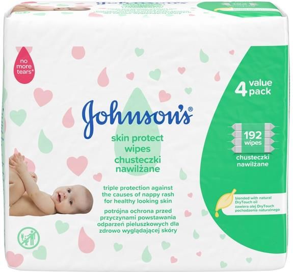 chusteczki nawilżane johnsons baby opinie