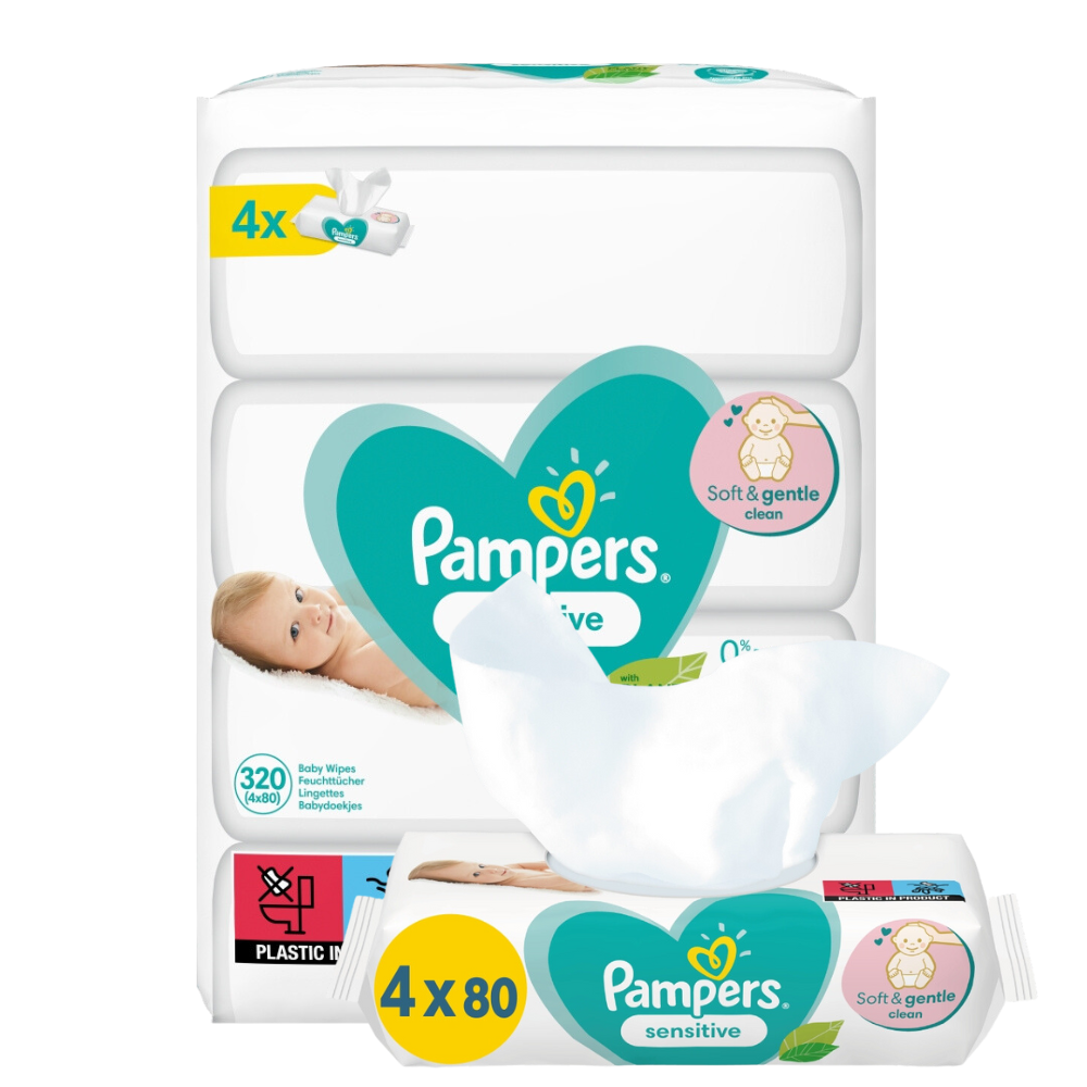 chusteczki nawilżane pampers x