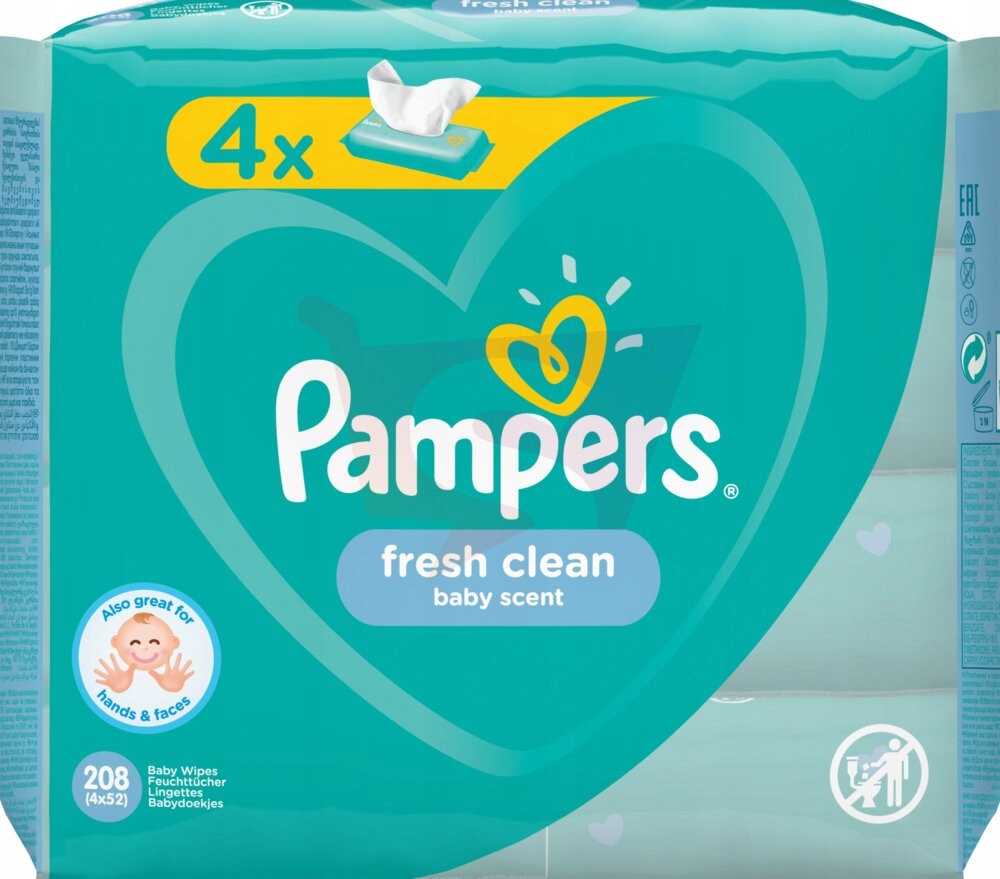 chusteczki pampers fres